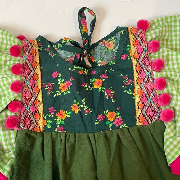 NWT The Royal Riot By Posh Little Pig 2T Oktoberfest Dress - Picture 3 of 6